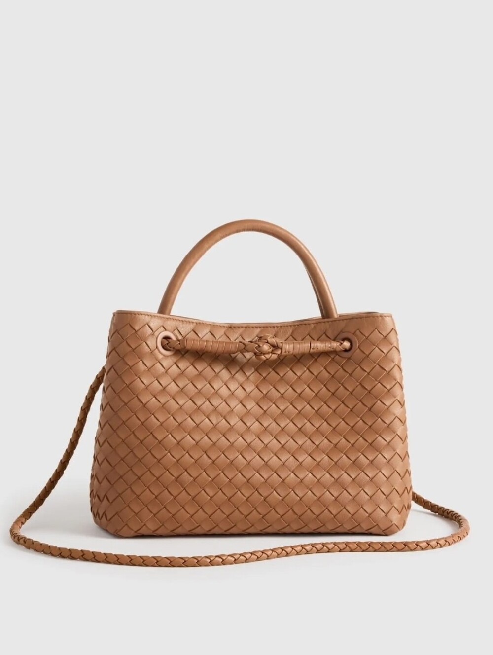 Quince Romy Handwoven Mini Satchel